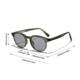Ochelari de Soare Techsuit (99046), TR90, Verde