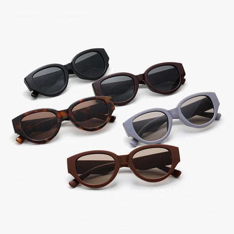 Ochelari de Soare Techsuit (17002), Oval, Policarbonat, Negru