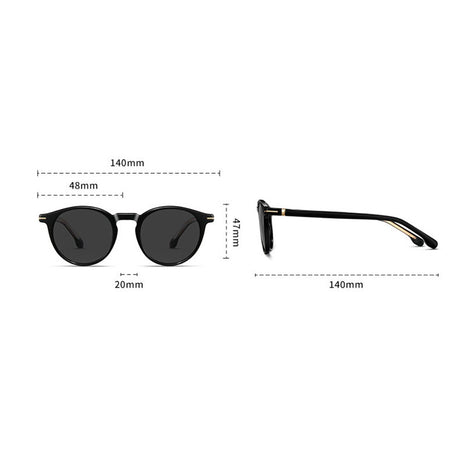 Ochelari de soare Techsuit (31235), TR90, Galben