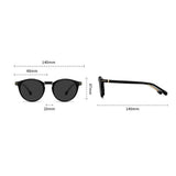 Ochelari de soare Techsuit (31235), TR90, Polarizati, Verde