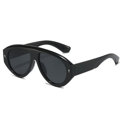 Ochelari de soare Techsuit (3991), Policarbonat, Negru
