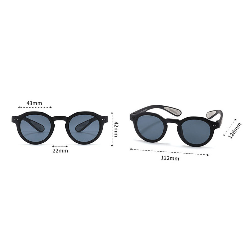 Ochelari de Soare Techsuit (8443), TPEE, Gri, Verde Menta