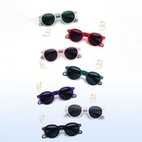 Ochelari de Soare Techsuit (8443), TPEE, Gri, Verde Menta