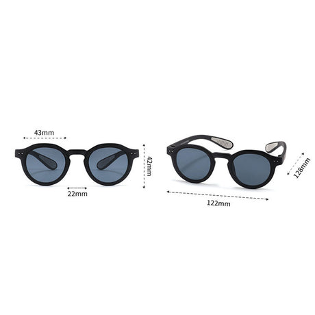 Ochelari de Soare Techsuit (8443), TPEE, Gri, Roșu