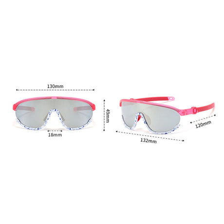 Ochelari Sport Techsuit (2025), TR Frame, Polarizati, Galben