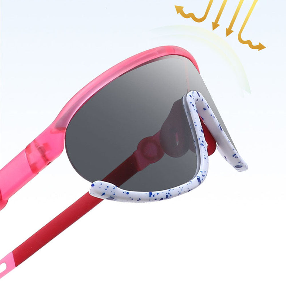 Ochelari Sport Techsuit (2025), TR Frame, Polarizati, Galben