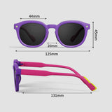 Ochelari de Soare Techsuit (616), TPEE, Polarizati, Albastru