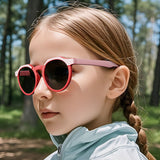 Ochelari sport Techsuit (601), TPEE, Gri, Roz