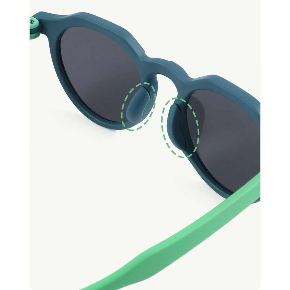 Ochelari sport Techsuit (601), TPEE, Gri, Roșu