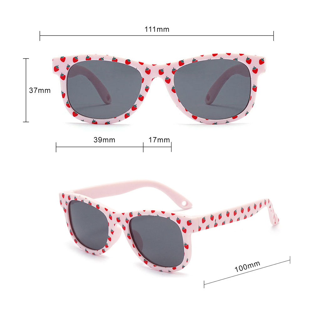 Ochelari de Soare Techsuit (5218), TPEE, Gri, Roz