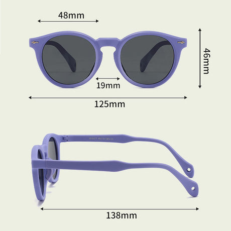Ochelari de Soare Techsuit (602), TPEE, Gri, Negru