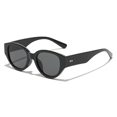 Ochelari de Soare Techsuit (17002), Oval, Policarbonat, Negru