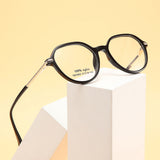 Ochelari Protectie Calculator Techsuit Reflex PC (TM1062), Browline, Transparent Maro