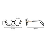 Ochelari Protectie Calculator Techsuit Reflex PC (TM1062), Browline, Negru