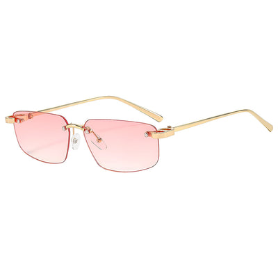 Ochelari de soare Techsuit (S098), Frameless, Roz