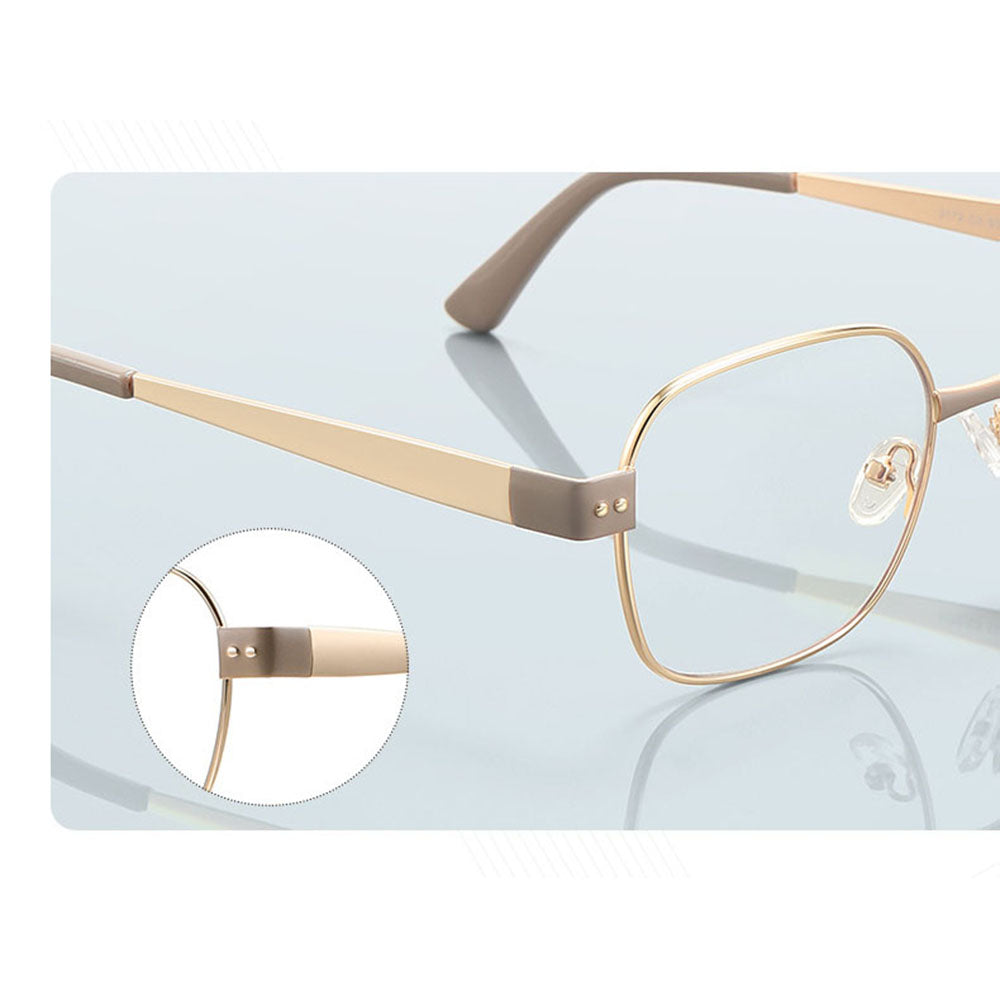 Ochelari Protectie Calculator Techsuit Reflex PC (3172), Dreptunghiular, Maro / Auriu