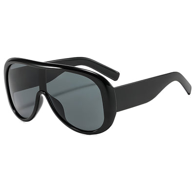Ochelari de Soare Aviator Techsuit (89337), Negru