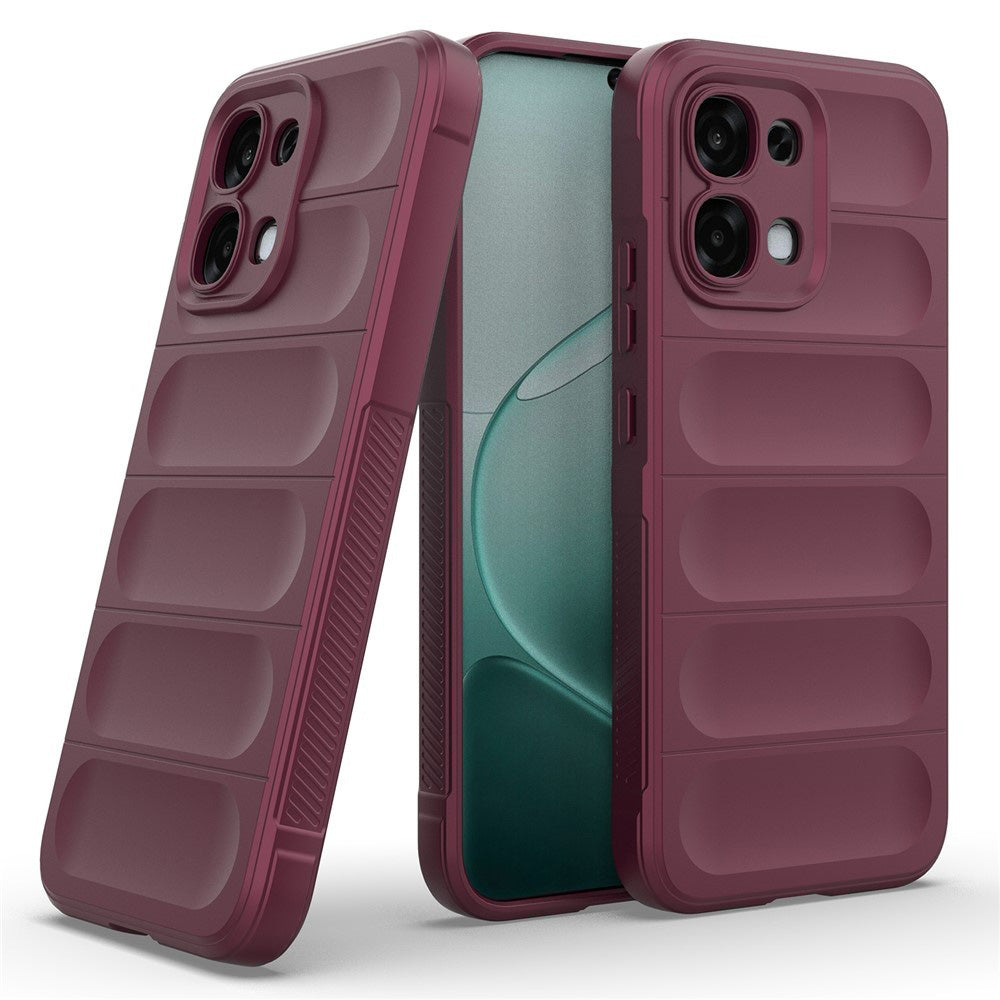 Husa de protectie Techsuit Magic Shield compatibil cu Oppo A6 Pro 4G / Oppo A6 Pro 5G, Bordeaux