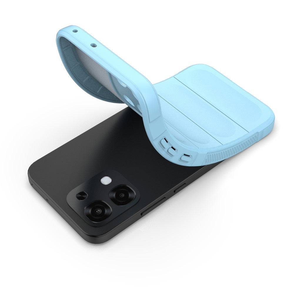 Husa de protectie Techsuit Magic Shield compatibil cu Oppo A6 Pro 4G / Oppo A6 Pro 5G, Albastru