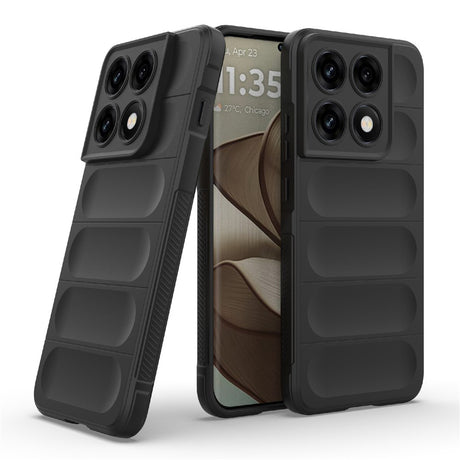 Husa de protectie Techsuit Magic Shield compatibil cu Motorola Edge 70 Pro, Negru