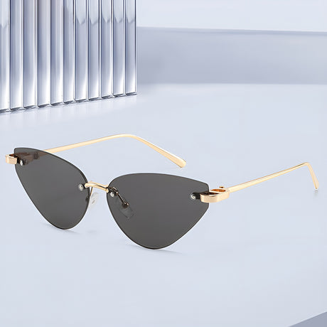 Ochelari de Soare Techsuit (S099), Cat Eye, Maro