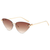 Ochelari de Soare Techsuit (S099), Cat Eye, Maro