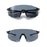 Ochelari sport Techsuit (8853), TR90, Negru / Gri