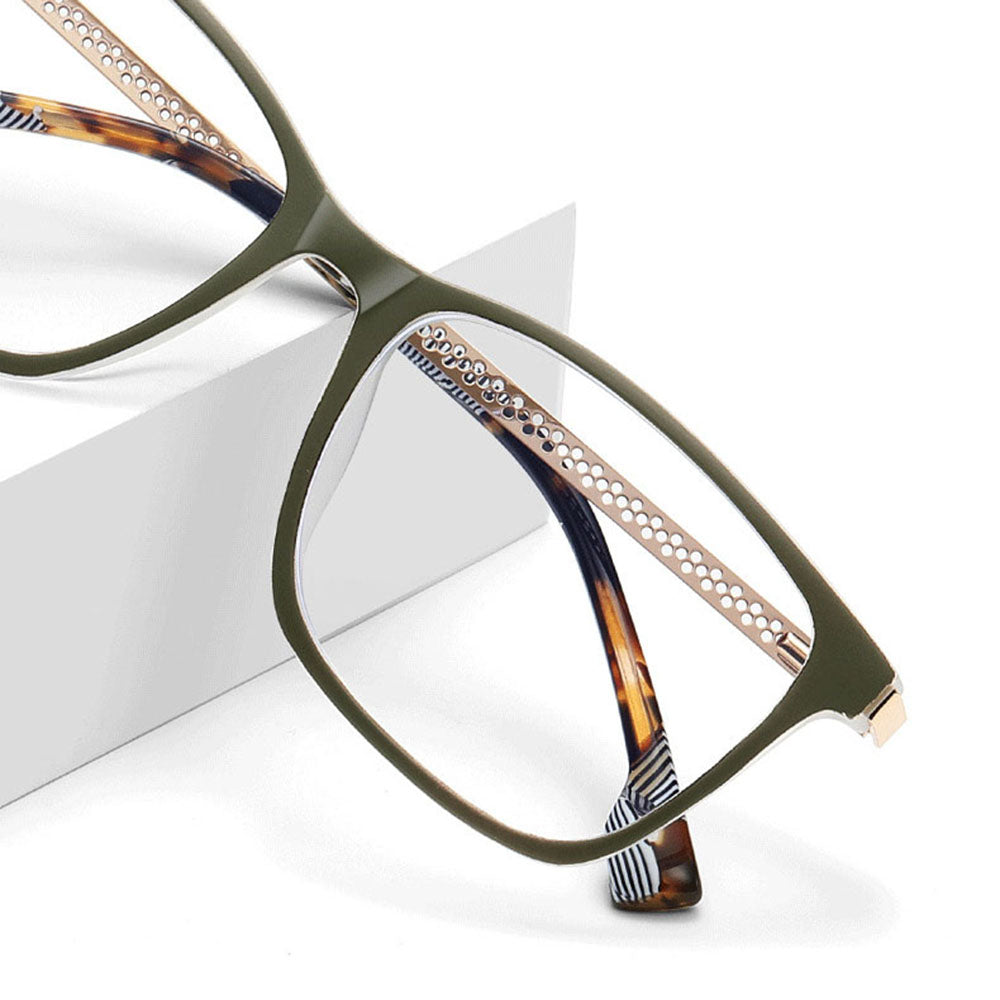 Ochelari Protectie Calculator Techsuit Reflex PC (LS202), Flat-Top, Verde