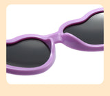 Ochelari de Soare Techsuit (23070), TPEE, Gri, Negru / Roșu
