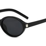 Ochelari de Soare Techsuit (3952), Ovali, Policarbonat, Negru