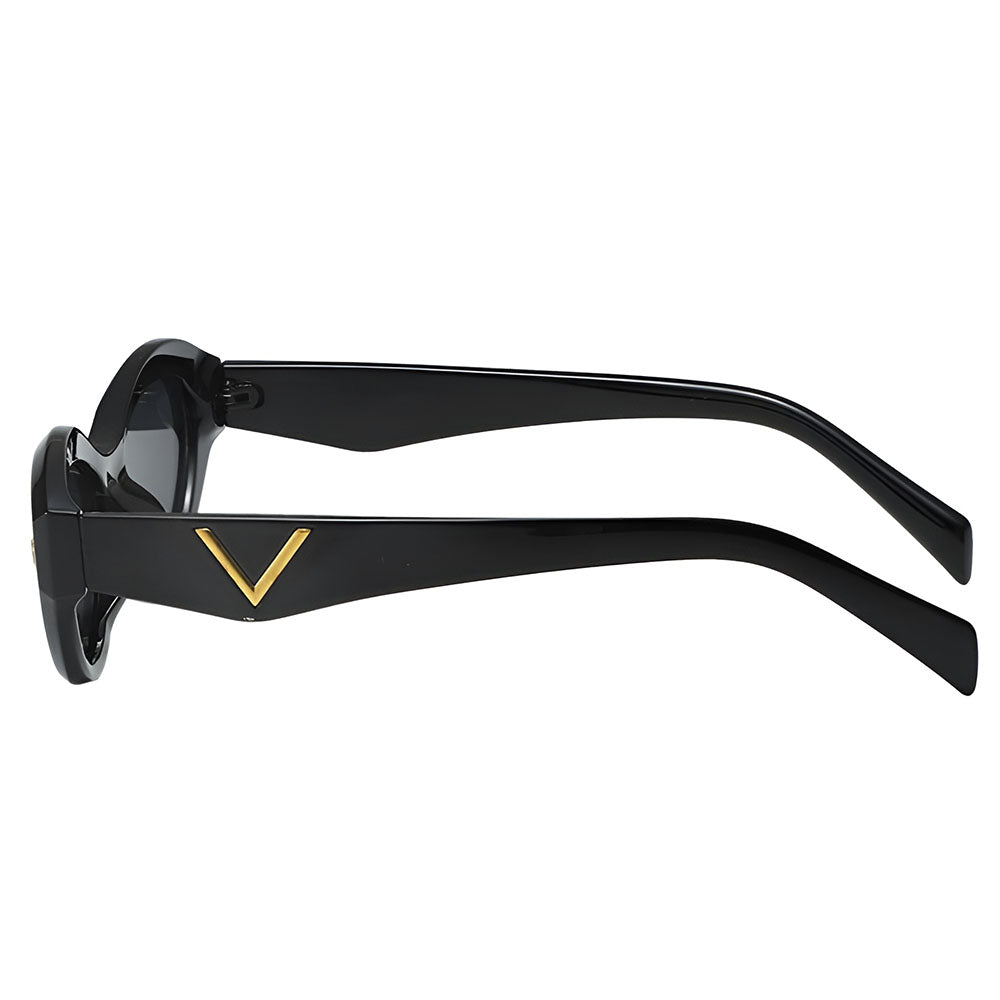 Ochelari de Soare Techsuit (77115), Policarbonat, Negru