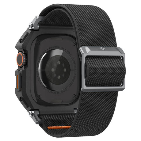 Curea smartwatch Spigen compatibil cu Apple Watch Ultra / Ultra 2 / Ultra 3, Negru