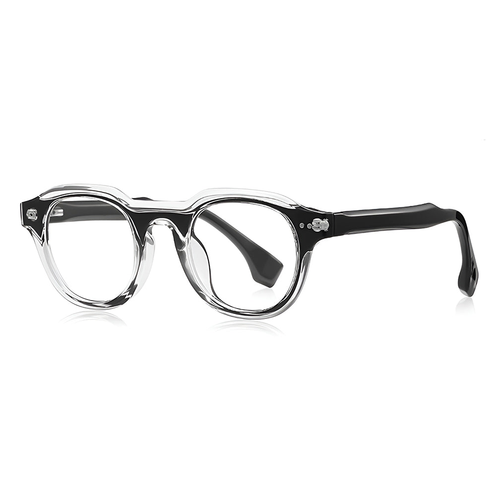 Ochelari Protectie Calculator Techsuit Reflex PC (LS088), Rotunzi, Negru Gradient