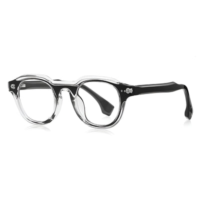 Ochelari Protectie Calculator Techsuit Reflex PC (LS088), Rotunzi, Negru Gradient