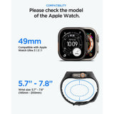 Husa smartwatch Apple Watch Ultra / Ultra 2 / Ultra 3, Negru