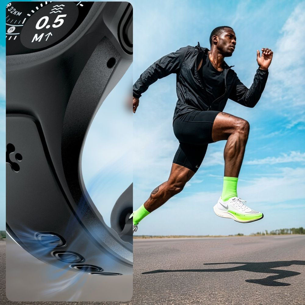 Husa smartwatch Apple Watch Ultra / Ultra 2 / Ultra 3, Negru