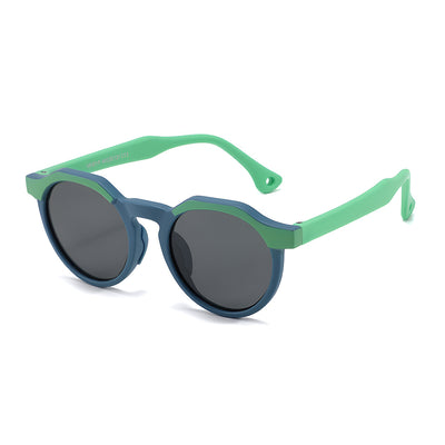 Ochelari sport Techsuit (601), TPEE, Gri, Verde