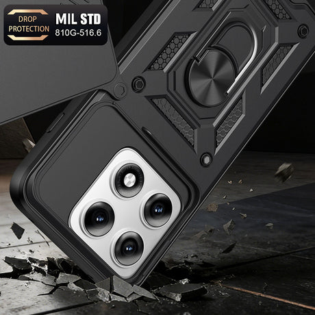 Husa de protectie Techsuit CamShield Series compatibil cu Motorola Edge 70 Pro, Albastru