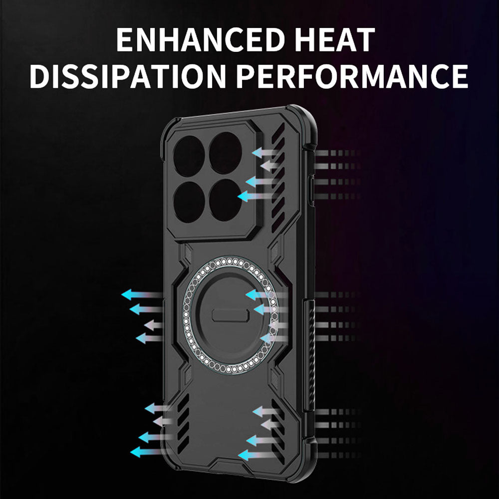 Husa de protectie Techsuit ArmorMag compatibil cu Motorola Edge 70 Pro, Negru