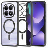 Husa de protectie Techsuit Luxury Crystal MagSafe compatibil cu Xiaomi Redmi Note 15 5G / Note 15 4G / Poco M8 5G, Negru