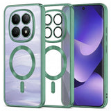 Husa de protectie Techsuit Luxury Crystal MagSafe compatibil cu Xiaomi Redmi Note 15 5G / Note 15 4G / Poco M8 5G, Verde deschis