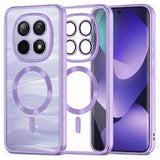 Husa de protectie Techsuit Luxury Crystal MagSafe compatibil cu Xiaomi Redmi Note 15 5G / Note 15 4G / Poco M8 5G, Mov