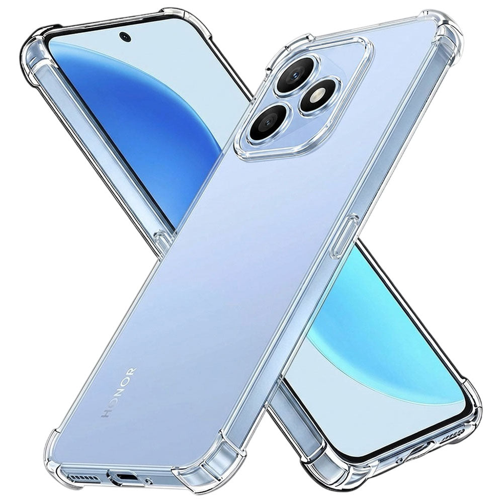 Husa de protectie Techsuit Shockproof Clear Silicone compatibil cu Honor X8d, Transparent