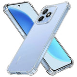 Husa de protectie Techsuit Shockproof Clear Silicone compatibil cu Honor X8d, Transparent