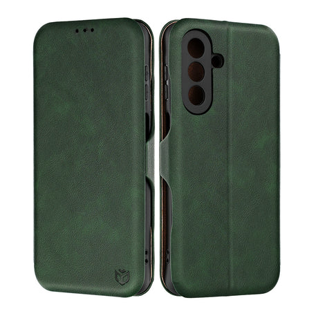 Husa de protectie Techsuit Safe Wallet Plus compatibil cu Samsung Galaxy A27 5G, Verde