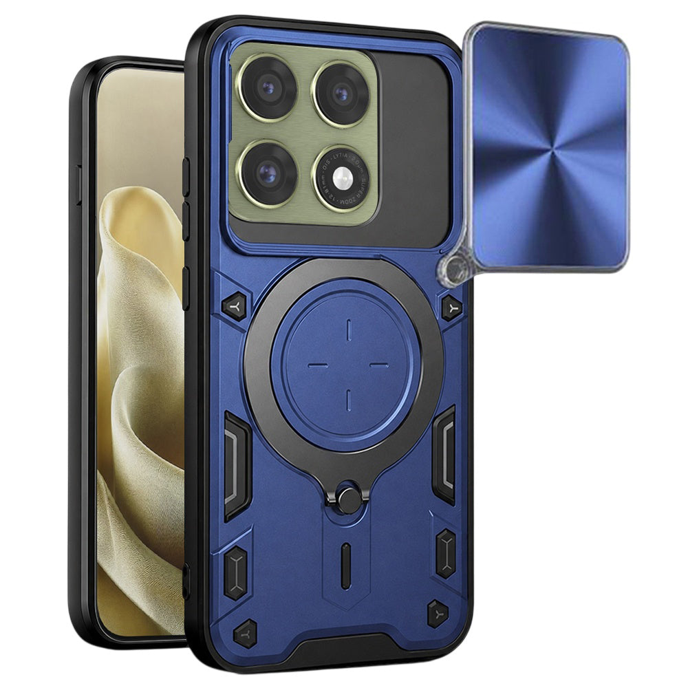 Husa de protectie Techsuit CamGuard Pro compatibil cu Motorola Edge 70 Pro, Albastru