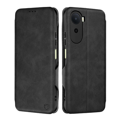 Husa de protectie Techsuit Safe Wallet Plus compatibil cu Xiaomi Redmi A7 Pro 4G, Negru