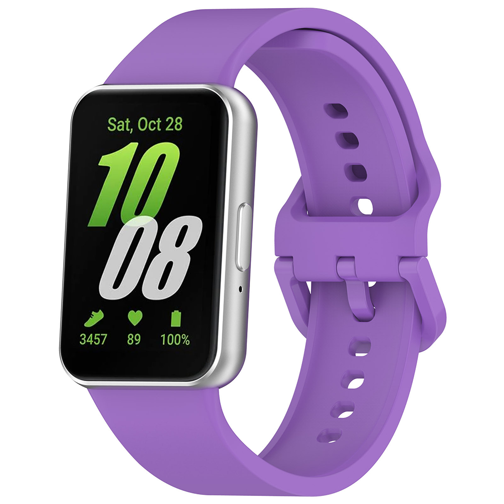 Curea smartwatch Techsuit compatibil cu Samsung Galaxy Fit3, Mov