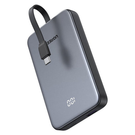 Baterie externa Ugreen PB526, 10000mAh, USB / Type-C, 20W, Gri