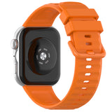 Curea smartwatch Techsuit compatibil cu Huawei Watch Fit 5 Pro, Portocaliu
